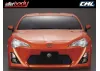 Killer Body Toyota 86 190mm Finished Body Met-Orange