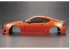 Killer Body Toyota 86 190mm Finished Body Met-Orange