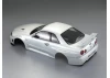 Killer Body Nissan Skyline R34 195mm Finished Body-White
