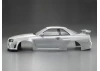 Killer Body Nissan Skyline R34 195mm Finished Body-White