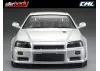 Killer Body Nissan Skyline R34 195mm Finished Body-White