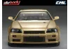 Killer Body Nissan Skyline R34 195mm Finished Body-Gold