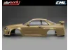 Killer Body Nissan Skyline R34 195mm Finished Body-Gold