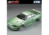 Killer Body Nissan Skyline R34 195mm Finished Body-Green