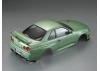 Killer Body Nissan Skyline R34 195mm Finished Body-Green