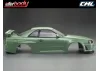 Killer Body Nissan Skyline R34 195mm Finished Body-Green