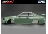 Killer Body Nissan Skyline R34 195mm Finished Body-Green