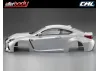 Killer Body Lexus RC F 195mm Finished Body - Pearl White