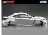 Killer Body Lexus RC F 195mm Finished Body - Pearl White