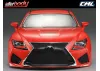 Killer Body Lexus RC F 195mm Finished Body - Orange