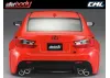 Killer Body Lexus RC F 195mm Finished Body - Orange
