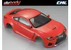 Killer Body Lexus RC F 195mm Finished Body - Orange