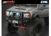 Killer Body 1:10 Alloy Bumper With LED Upgrade Sets Matt/Black