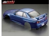 Killer Body Nissan Skyline R34 195mm Finished Bodyshell - Blue