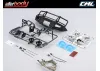 Killer Body 1:10 Alloy Bumper With LED Upgrade Sets Matt Black
