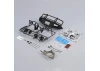 Killer Body 1:10 Alloy Bumper With LED Upgrade Sets Matt Black