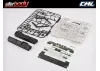 Killer Body Toyota Land Cruiser 70 Hard Body Kit With Pedal + Arches - White (323mm WB)
