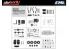 Killer Body Mercury Chassis Kit Fits Kb48765 Jeep Rubicon Body
