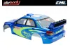 Killer Body Subaru IMPREZA WRC 2007 Pre Painted Blue Body Kit