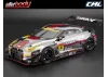 Killer Body Gainer Tanax Nissan GT-R Nismo R35 Clear Unpainted 195mm Bodyshell