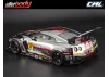 Killer Body Gainer Tanax Nissan GT-R Nismo R35 Clear Unpainted 195mm Bodyshell
