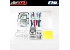 Killer Body Lancia 037 190mm Clear Body Rally
