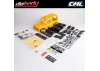 Killer Body Land Rover D90 Hard Body - Yellow (280mm WB)