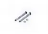 Koswork AE RC10 Rear Outer 34.8mm Hardened Hinge Pin w/nuts (2)