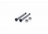 Koswork AE RC10 Rear Inner 58.2mm Hardened Hinge Pin w/locknuts (2)
