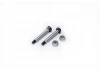 Koswork Team AE RC10 King Pin 27.7mm Hard Hinge Pin w/locknuts (2)
