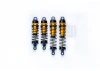 Koswork RC10 Big Bore 12mm Buggy Shock Set (F&R) (4) Gold/Black