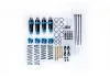 Koswork AE RC10 Big Bore 12mm Buggy Shock Set (F&R) (4) Blue