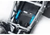 Koswork Tamiya BBX Servo Mount BB-01 Blue (2)