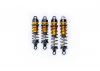 Koswork Big Bore 12mm 1:10 Buggy Shock Set (F&R) (4) Gold/Black