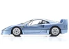 Kyosho 1:18 Ferrari F40 Light Blue Metallic 1987 Die-Cast Collection
