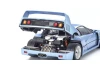 Kyosho 1:18 Ferrari F40 Light Blue Metallic 1987 Die-Cast Collection