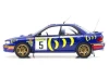 Kyosho 1:18 Subaru IMPREZA Carlos Sainz Winner Monte Carlo 1995 Nr.5
