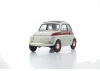 Kyosho 1:18 Fiat Nuova 500 Sport Light Gray/Red Line