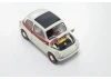 Kyosho 1:18 Fiat Nuova 500 Sport Light Gray/Red Line