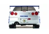 Kyosho 1:12 Resin Nissan GT-R 2001 Fast & Furious Silver/Blue Stripes