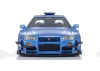 Kyosho 1:18 Samurai Collection Skyline GT-R R34 Khyzyl Saleem Blue