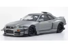 Kyosho 1:18 Samurai Collection Skyline GT-R R34 Khyzyl Saleem Gray