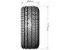 Louise RC SC-Rocket 1:10 Soft Tyres On 12/14/17mm Hex Wheels (2)