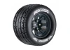 Louise RC MT Rocket Tyres On 14mm Hex Black Wheels (Arrma Granite) (2)
