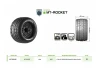 Louise RC MT-Rocket Tyres Pre Glued on Black Wheels With Adjustable 12/14/17mm Hex (2)