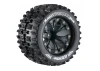 Louise RC MT-Pioneer 1:10 Soft Tyres On Offset Black 2.8 Wheels (2)