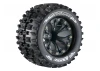 Louise RC MT-Pioneer 1:10 Soft Tyres On Offset Black 2.8 Wheels (2)