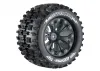 Louise RC MT Pioneer Tyres On 12mm Hex Black Wheels (2)