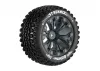 Louise RC ST-Hummer 1:10 Soft Tyres On Black 2.8 Wheels (2)