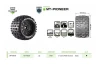 Louise RC MT-Pioneer Removable Hex 17mm 1:8 0 + 1/2 Offset
